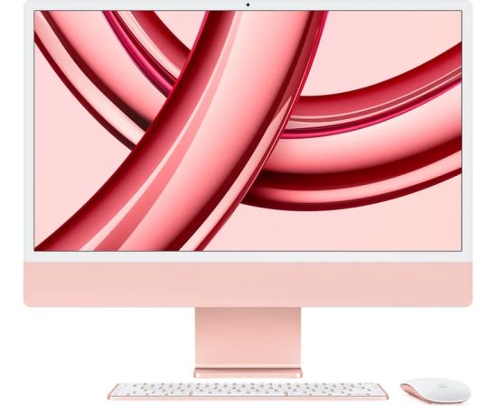 Apple iMac 24 (2023)  4.5K Retina M3 8 CPU 10 GPU 8GB 512GB Pink INT