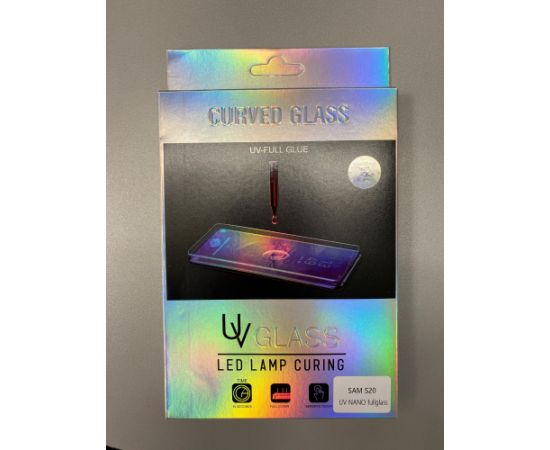 Tempered glass M1 5D UV Glue Samsung G960 S9 curved transparent