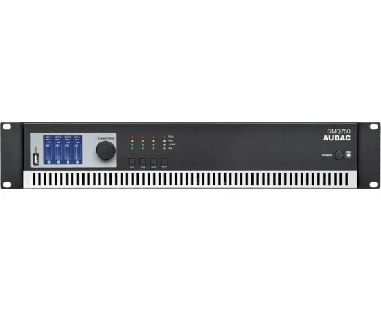 Audac SMQ750 WaveDynamics™ quad-channel power amplifier 4 x 750W