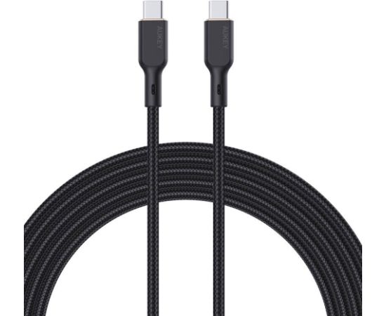 Cable Aukey CB-KCC101 USB-C to USB-C 1m (black)