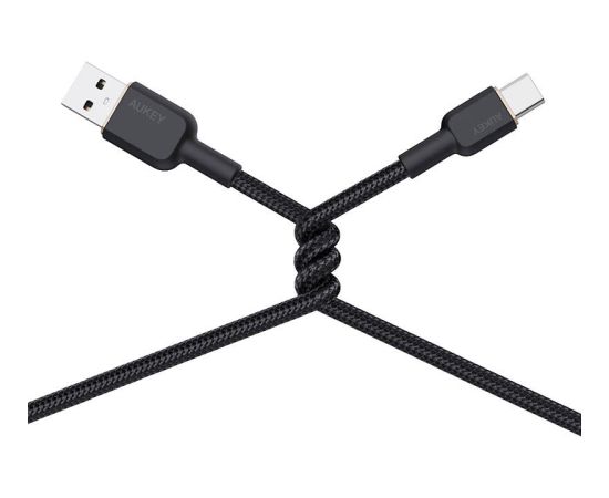 Cable Aukey CB-NAC2 USB-A to USB-C 1.8m (black)