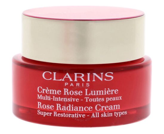 Clarins Super Restorative Rose Radiance Cream 50ml Sejas kopšana