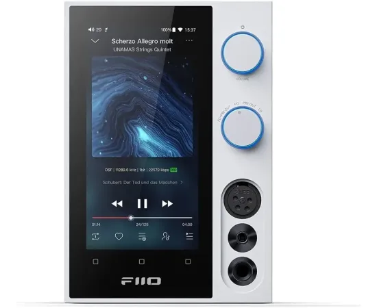 FiiO R7 Desktop Music player AMP/DAC w/ES9068AS THXAAA 788 Headphone Amp(White)