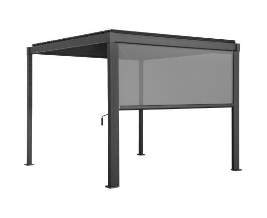 Roll-up screen for gazebo MIRADOR-80/88 3m, grey