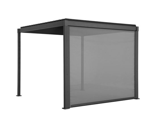 Roll-up screen for gazebo MIRADOR-80/88 3m, grey