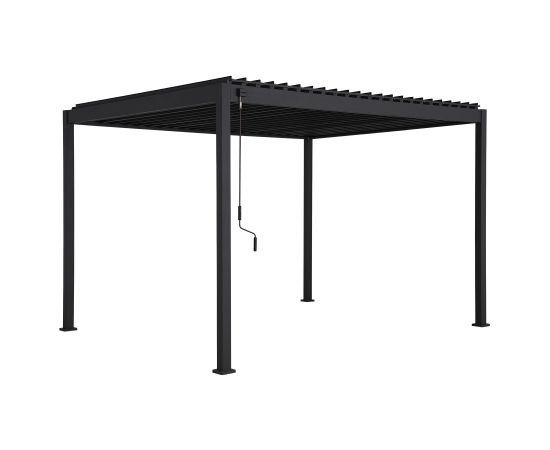 Gazebo MIRADOR-88 3x3,6m, dark grey