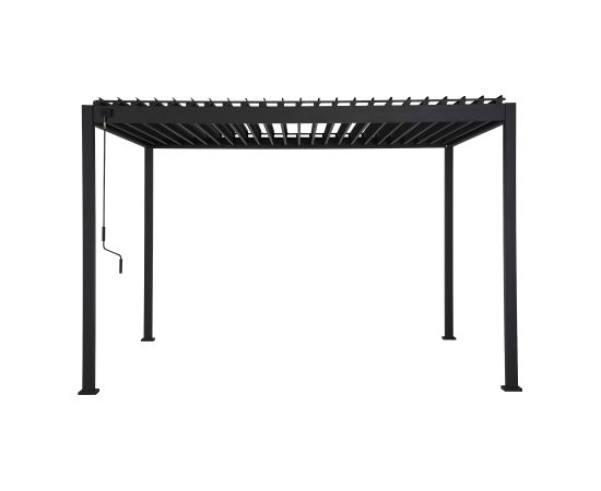 Gazebo MIRADOR-88 3x3,6m, dark grey