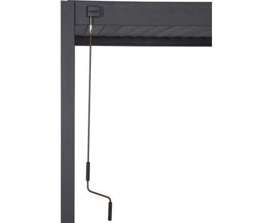 Gazebo MIRADOR-88 3x3,6m, dark grey