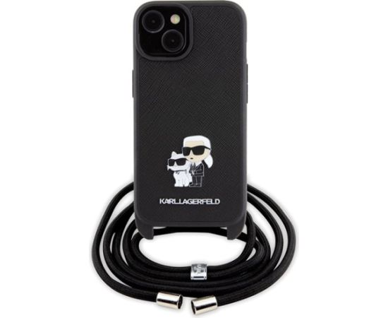 Karl Lagerfeld KLHCP15MSAKCPSK Aizmugurējais Apvalks Priekš Apple iPhone 15 Plus / 14 Plus