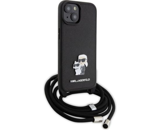Karl Lagerfeld KLHCP15MSAKCPSK Aizmugurējais Apvalks Priekš Apple iPhone 15 Plus / 14 Plus