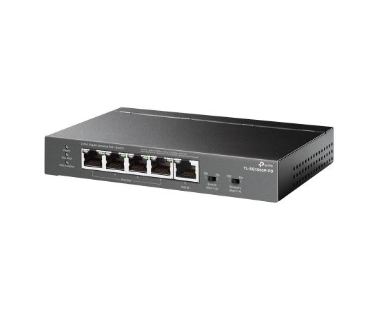 Switch TP-LINK TL-SG1005P-PD Desktop/pedestal 5x10Base-T / 100Base-TX / 1000Base-T PoE+ ports 5 TL-SG1005P-PD