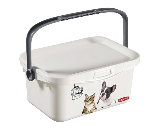 Curver Kaste ar vāku un rokturi Multiboxx 3L 26x18x11cm Cat&Dog