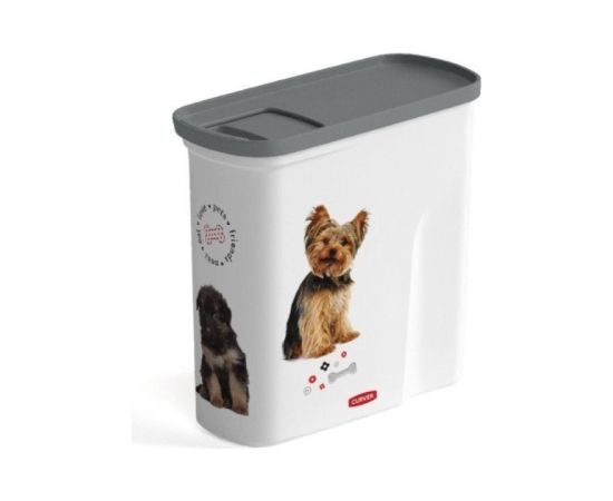 Curver Trauks barības uzglabāšanai Love Pets Dogs 1,5kg 2L 20,5x86x19,4cm suns