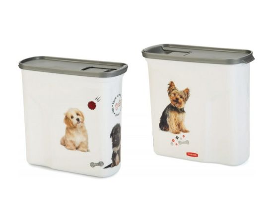 Curver Trauks barības uzglabāšanai Love Pets Dogs 1,5kg 2L 20,5x86x19,4cm suns