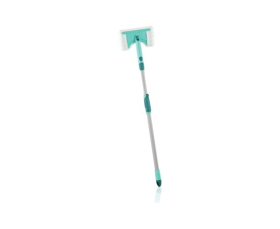 LEIFHEIT Flīžu un vannas istabas birste ar teleskopisku kātu 93–150cm Bath Cleaner micro duo