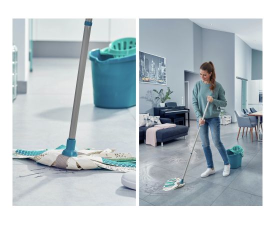 LEIFHEIT Grīdas uzkopšanas komplekts Power Mop 3in1