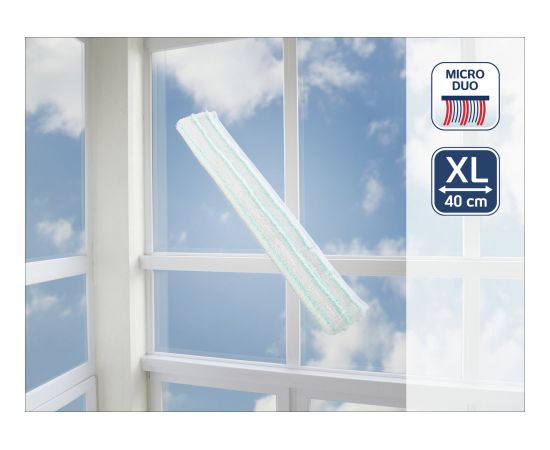 LEIFHEIT Logu birstes nomaināmā švamme Window Slider XL micro duo 40cm