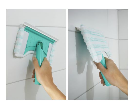 LEIFHEIT Flīžu un vannas istabas birste Bath Cleaner micro duo