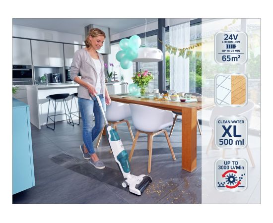 Leifheit Putekļu sūcējs / grīdas mazgātājs akumulatora Regulus Aqua PowerVac Pro