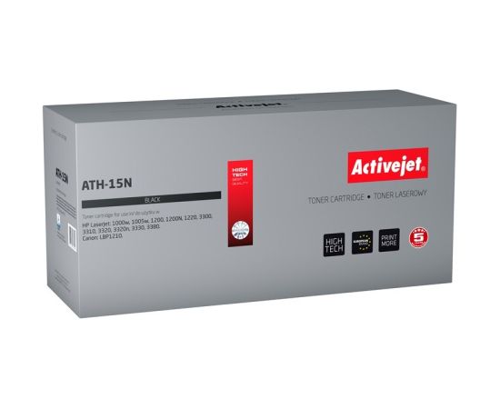 Activejet ATH-15N Toner (replacement for HP 15A C7115A, Canon EP-25; Supreme; 3000 pages; black)