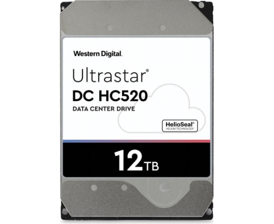 Western Digital Ultrastar He12 3.5" 12000 GB Serial ATA HDD Iekšējie cietie diski