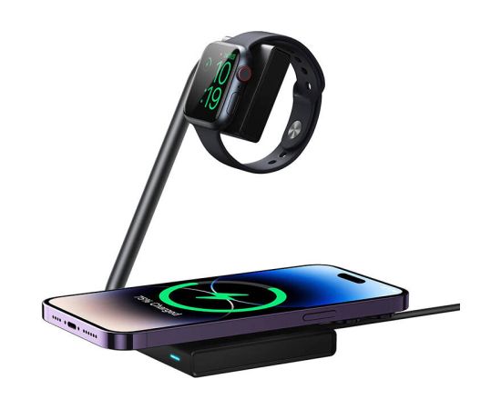 2in1 Magnetic Wireless Charger Joyroom JR-WQN05 15W (Black)