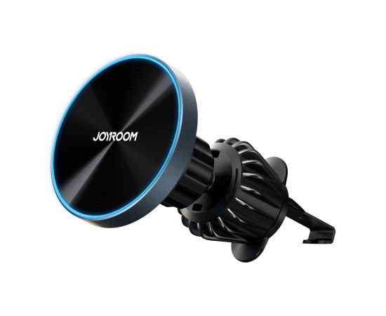 Joyroom магнитный автомобильный держатель 15 Вт беспроводное зарядное устройство для вентиляционного отверстия черный (JR-ZS240)