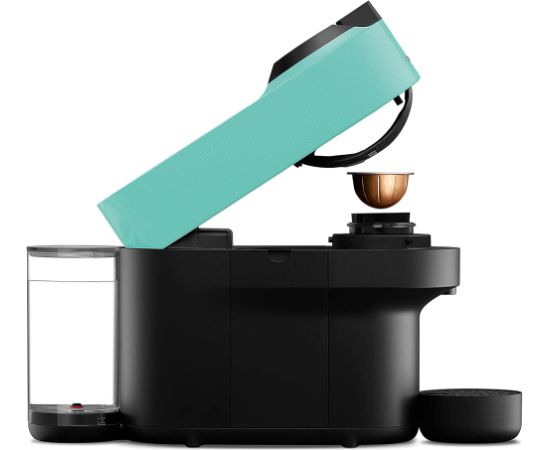 Krups Nespresso Vertuo Pop Aqua Mint XN9204, capsule machine (black/mint)