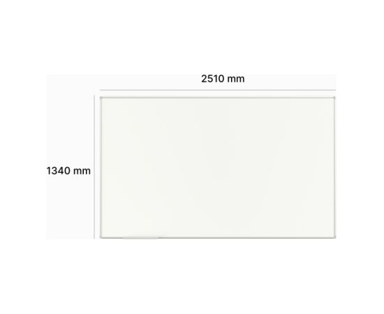 Tk-team Проекционная доска и доска для письма с сухим стиранием 2510 x 1340 мм Стеклянные доски