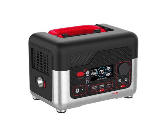 Wonder Wx600 Power Station - 300W 72800 mAh Portable Power Station (Black)