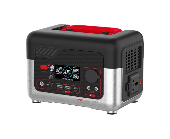 Wonder Wx600 Power Station - 300W 72800 mAh Portable Power Station (Black)