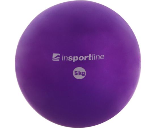 Mīksta jogas bumba ar atsvaru inSPORTline 5kg Fitnesa bumbas Mīksta jogas bumba ar atsvaru inSPORTline 5kg Fitnesa bumbas