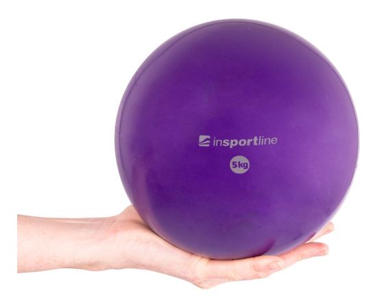 Mīksta jogas bumba ar atsvaru inSPORTline 5kg Fitnesa bumbas Mīksta jogas bumba ar atsvaru inSPORTline 5kg Fitnesa bumbas