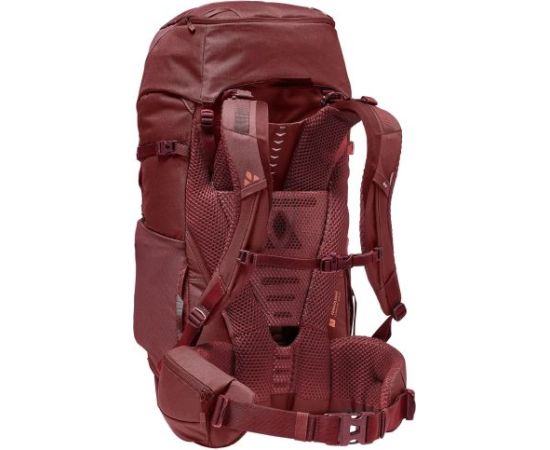 Vaude Wo Asymmetric 48+8 / Tumši sarkana / 48 + 8 L