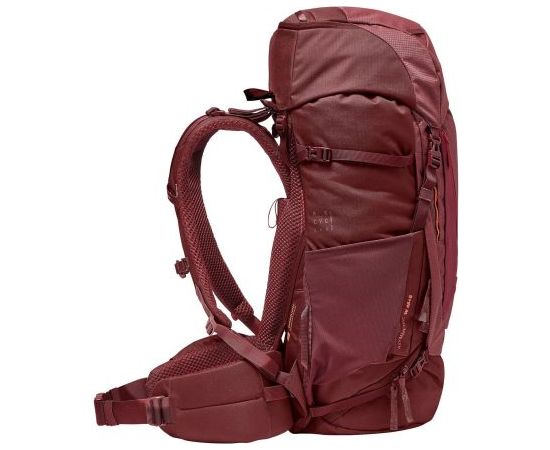 Vaude Wo Asymmetric 48+8 / Tumši sarkana / 48 + 8 L