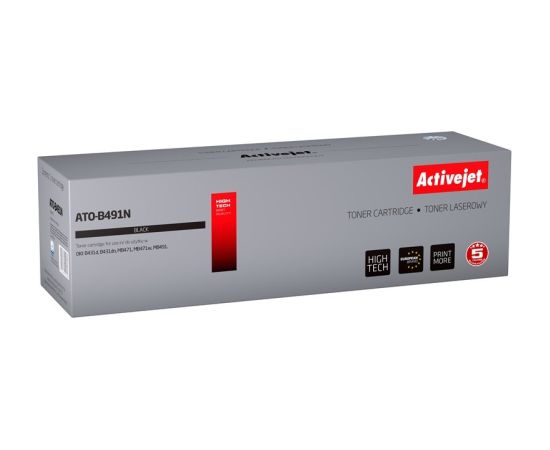 Activejet ATO-B491N toner (replacement for OKI 44917602; Supreme; 12000 pages; black)