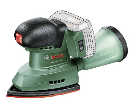 Trīsstūra slīpmašīna Bosch Easy Sander 18V-8; 18 V (bez akumulatora un lādētāja)