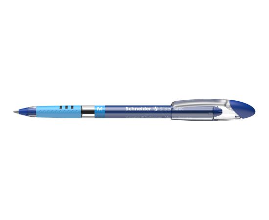 Lodīšu pildspalva SCHNEIDER SLIDER BASIC M, 1.0 mm, zila tinte ( Gab. x 2 )