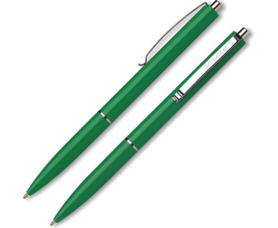 Lodīšu pildspalva SCHNEIDER K15 1.0mm, zaļš korpuss, zila tinte ( Gab. x 5 )