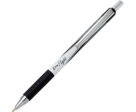 Lodīšu pildspalva ZEBRA Z-GRIP FLIGHT 1.2mm melna tinte ( Gab. x 2 )