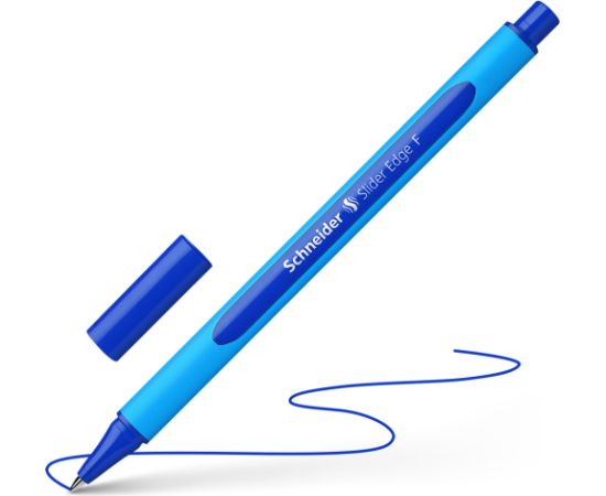 Lodīšu pildspalva SCHNEIDER SLIDER EDGE 0.7mm, zils korpuss, zila tinte ( Gab. x 2 )