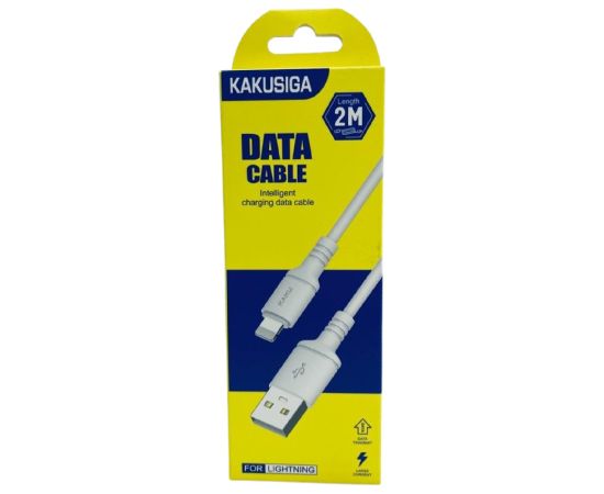 KAKUSIGA KSC-421 кабель Apple Lightning 2м белый