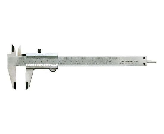 EDE Bīdmērs 150mm ar skrūvi, nerūsējoša tērauda FORMAT - gab.