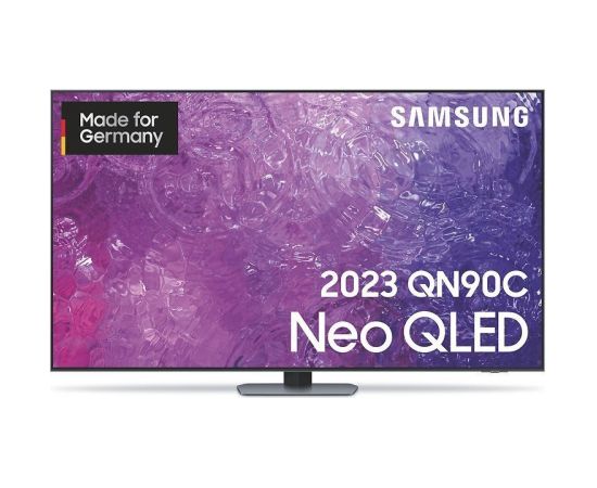 SAMSUNG Neo QLED GQ-85QN90C, QLED television - 85 - titanium, UltraHD/4K, twin tuner, HD+, 120Hz panel