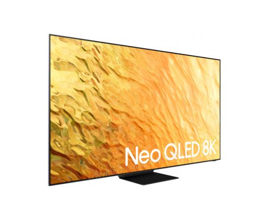 SAMSUNG Neo QLED GQ-65QN800C, QLED television (163 cm (65 inches), black/silver, 8K/FUHD, twin tuner, HDR, Dolby Atmos, 100Hz panel)