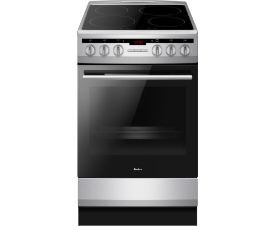 Amica 57IE3.323HTaD(Xv) cooker Freestanding cooker Zone induction hob Stainless steel A