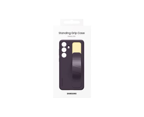 Samsung Galaxy S24 Standing Grip Cover Dark Violet