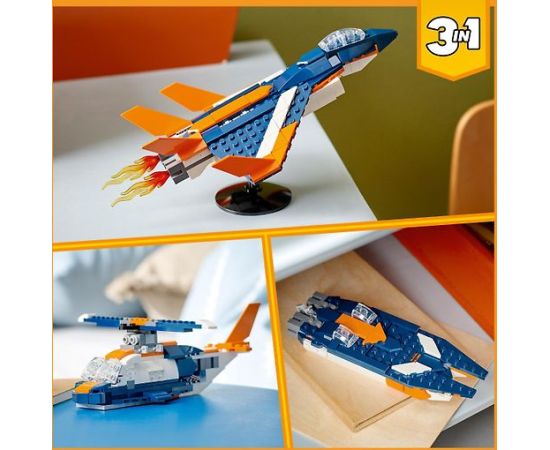 LEGO Creator Virsskaņas reaktīvā lidmašīna (31126)
