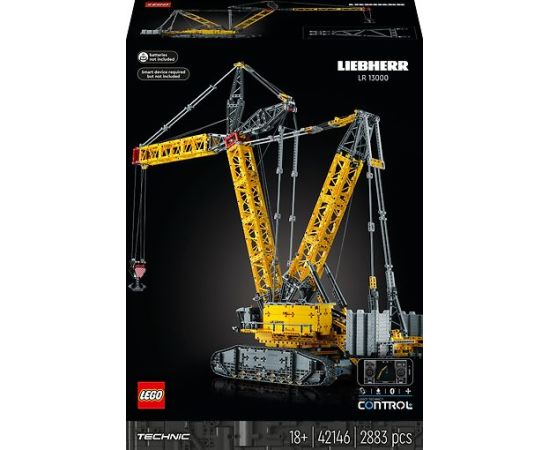 LEGO Technic Kāpurķēžu celtnis Liebherr LR 13000 (42146)