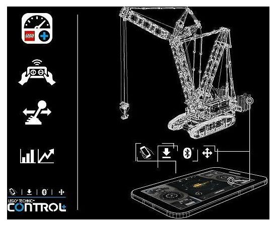 LEGO Technic Kāpurķēžu celtnis Liebherr LR 13000 (42146)